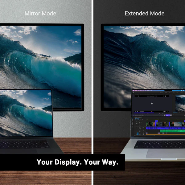 Active DisplayPort 2.0 to HDMI 2.1 Adapter - Image 5